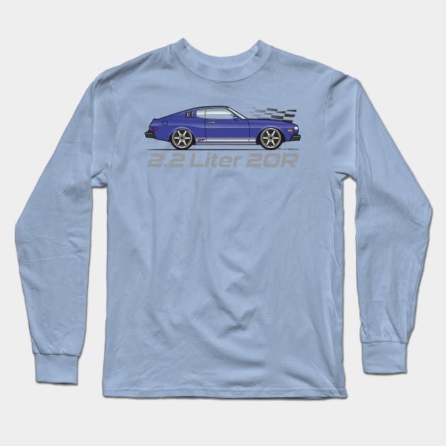 2.2 Liter Blue Long Sleeve T-Shirt by JRCustoms44